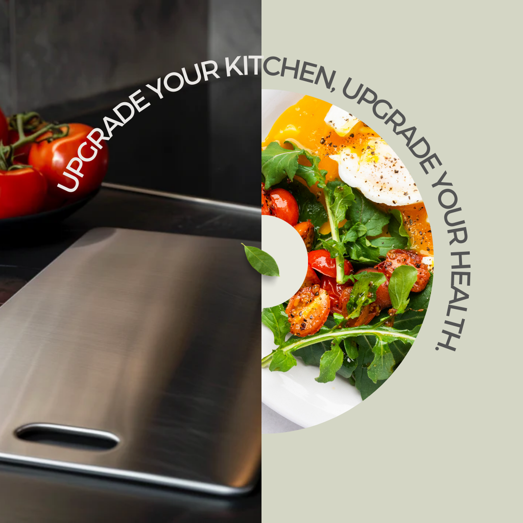 Mosrugs | Premium Stainless Steel Cutting Board - Stain and Scratch Resistant