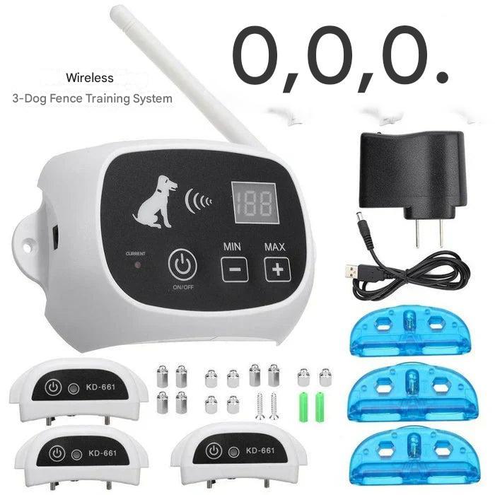 Mosrugs | HaloGuard Wireless Dog Fence with Training Mode – Safe Boundary System for Small & Large Dogs