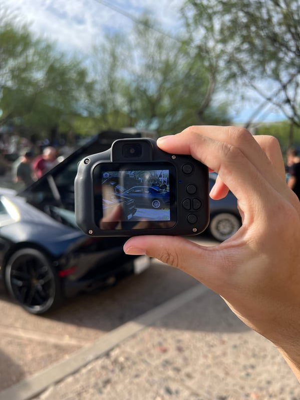 Mosrugs | RetroCam Mini Camera – Digital Film Camera with Free Memory Card & Instant Phone Transfer