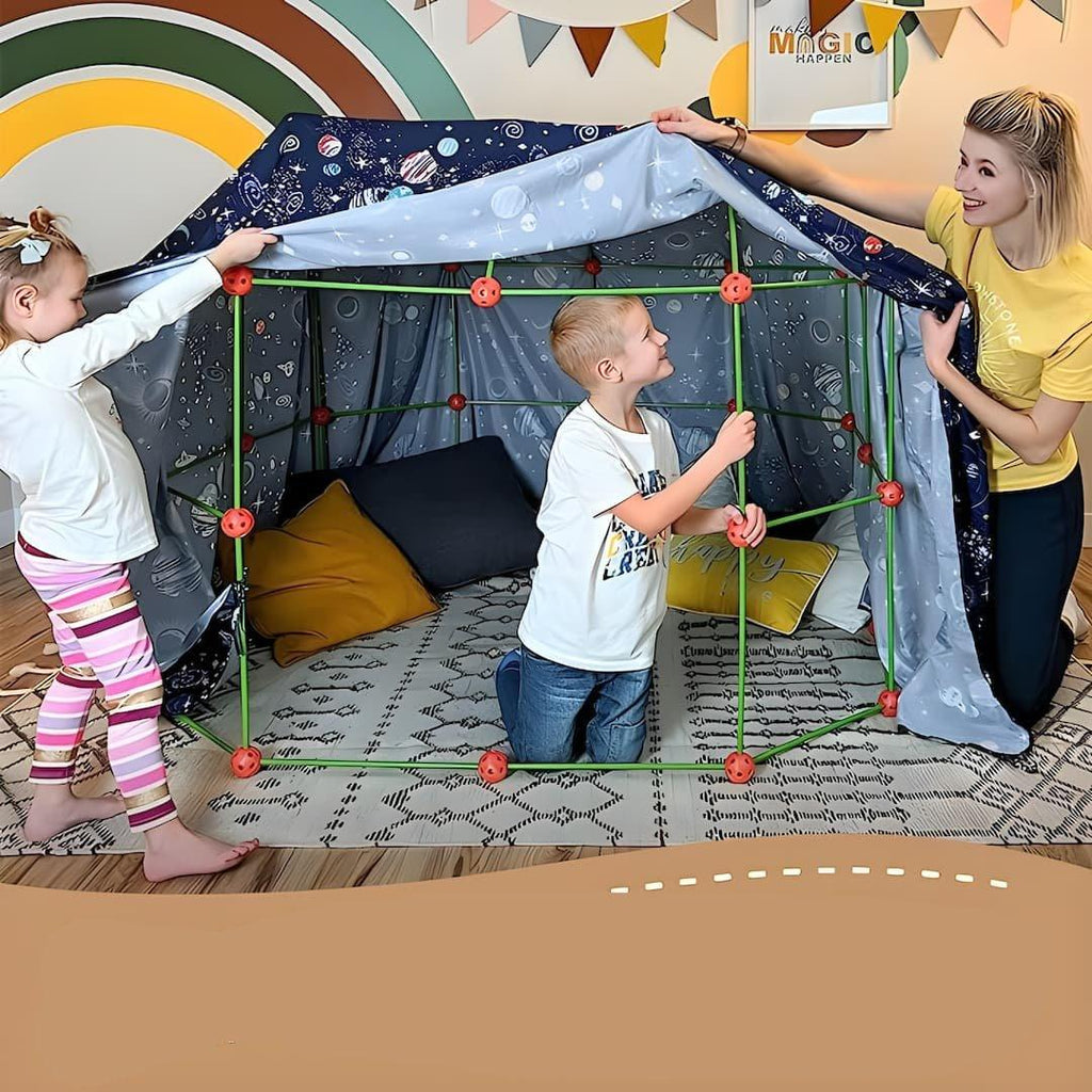 Mosrugs | Magical Kids Fort – Imaginative Play Castle Tent for Indoor Adventures