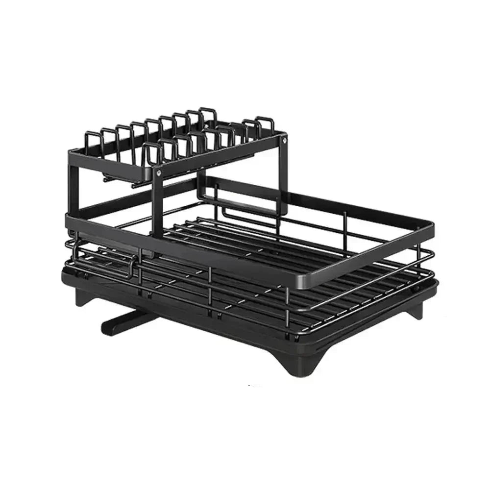 Mosrugs | Adjustable Dish Drying Rack – Space-Saving Kitchen Drainer for Small & Large Kitchens