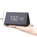 Mosrugs | Futura - Digital Wooden Alarm Clock with Thermometer Included