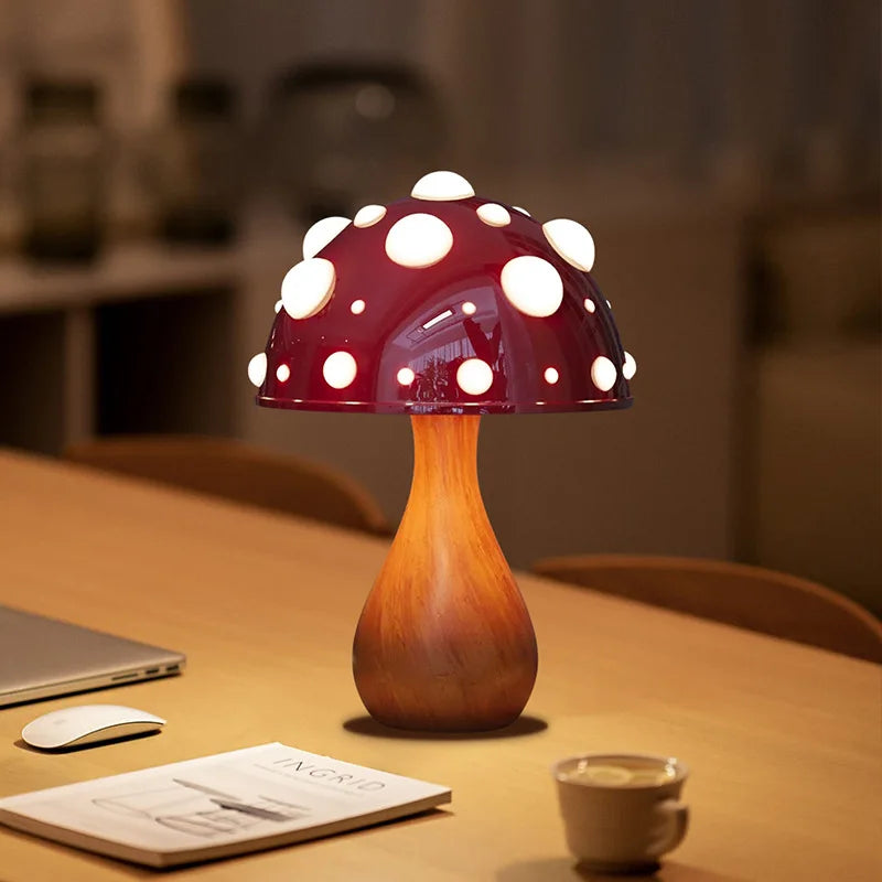 Mosrugs | MysticMushroom - Enchanting Amanita Mushroom Lamp