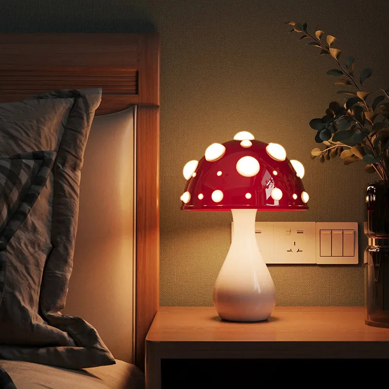 Mosrugs | MysticMushroom - Enchanting Amanita Mushroom Lamp