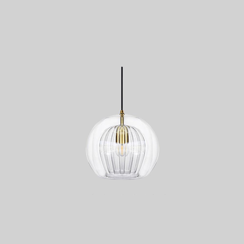 Mosrugs | ShineSphere - Amber Pendant Light with Radiant Elegance