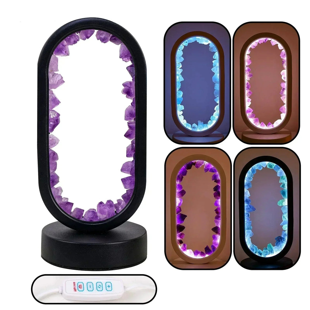 Mosrugs | LavenderGlow - Amethyst Lighting for a Serene and Elegant Mood