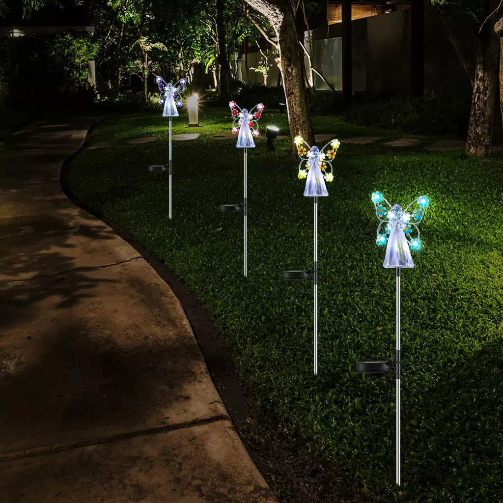 Mosrugs | RadiantAngel - Solar LED Angel Lamp for a Soothing Atmosphere