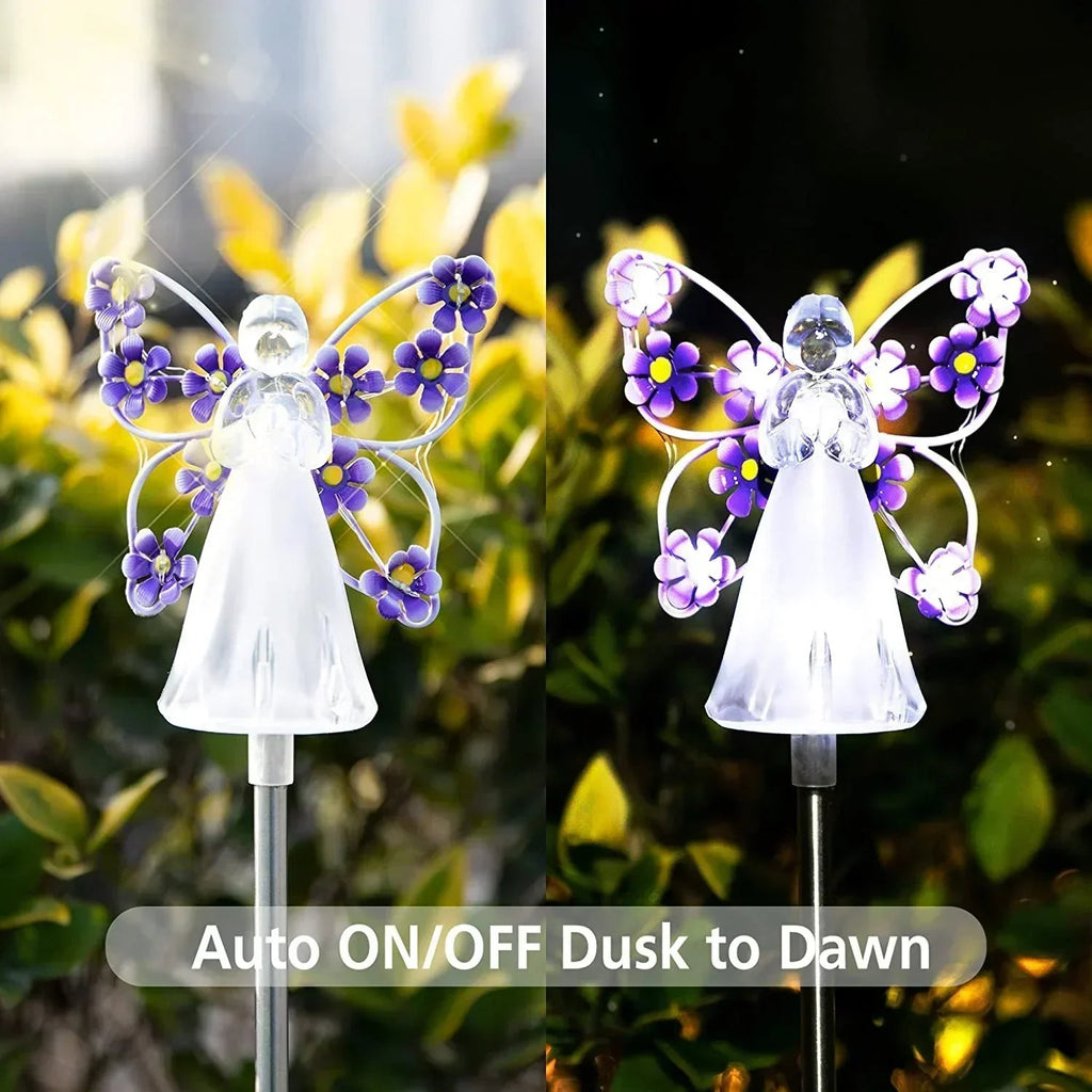 Mosrugs | RadiantAngel - Solar LED Angel Lamp for a Soothing Atmosphere