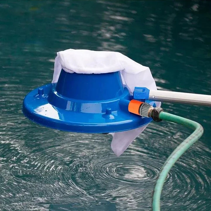 Mosrugs | AquaVac – Chemical-Free Pool Vacuum Cleaner with Powerful Hose Suction for Leaves, Dirt & Debris