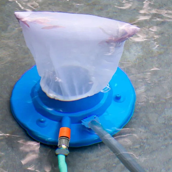 Mosrugs | AquaVac – Chemical-Free Pool Vacuum Cleaner with Powerful Hose Suction for Leaves, Dirt & Debris