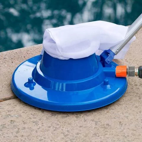 Mosrugs | AquaVac – Chemical-Free Pool Vacuum Cleaner with Powerful Hose Suction for Leaves, Dirt & Debris
