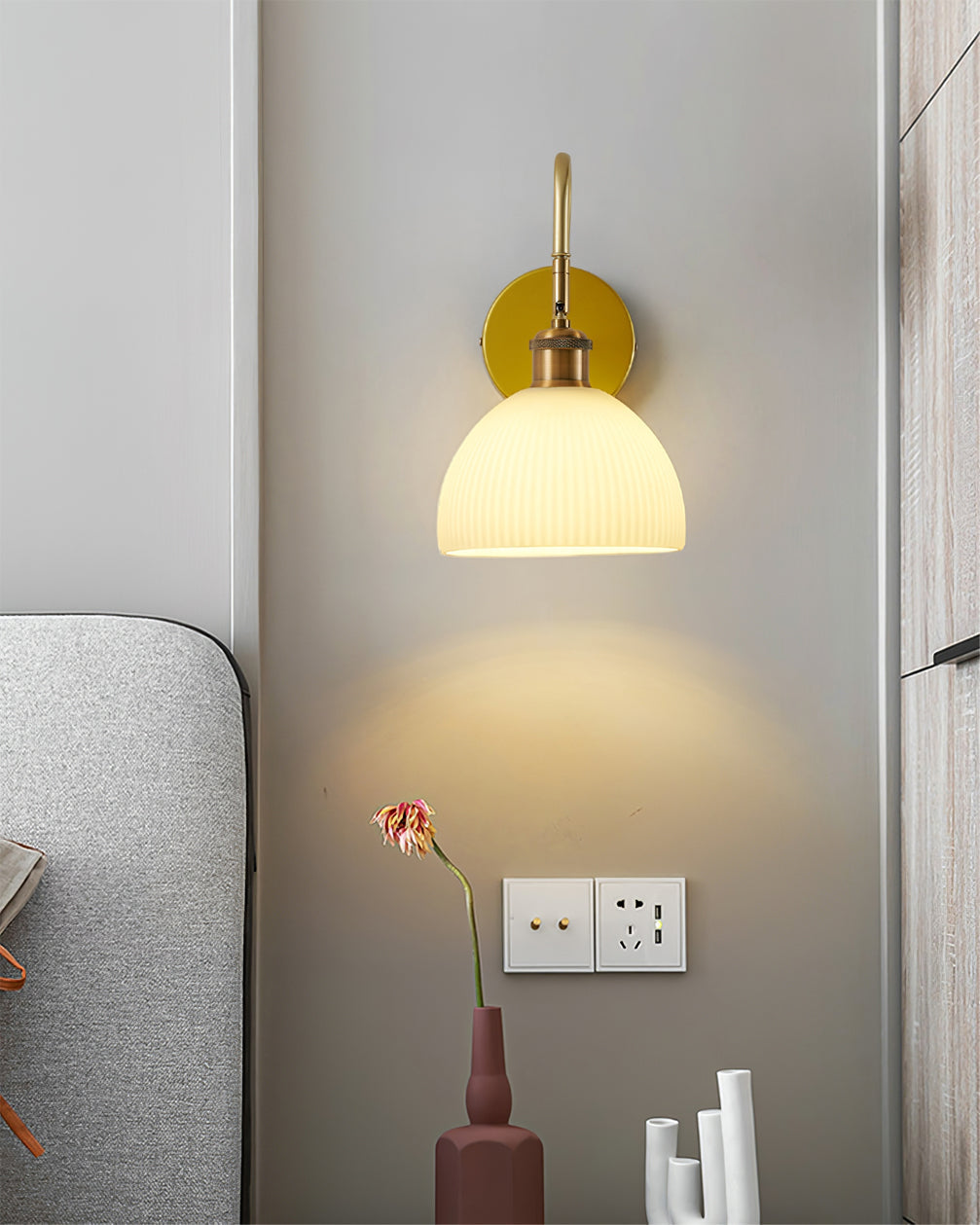 Mosrugs | HeritageBeam – Classic Wall Lamp with Luxe Elegance