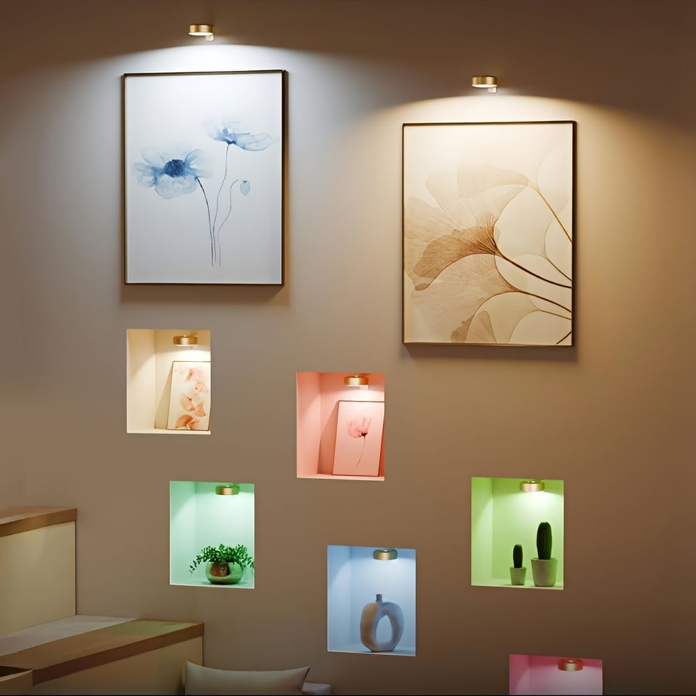 Mosrugs | ArtLume | Wireless Rechargeable LED Spotlights for Picture & Artwork Lighting