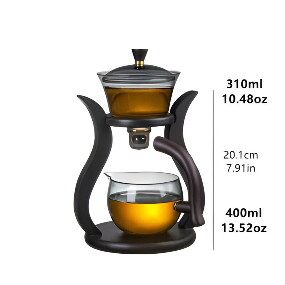 Mosrugs | Artisan Magnetic Glass Teapot Set with Infuser – Elegant Drip-Free Glass Teapot for Loose Leaf Tea
