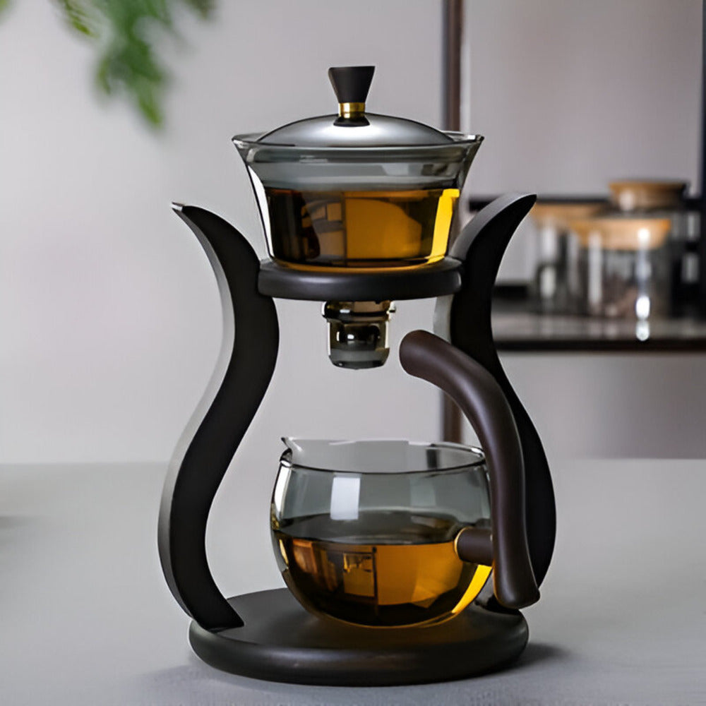 Mosrugs | Artisan Magnetic Glass Teapot Set with Infuser – Elegant Drip-Free Glass Teapot for Loose Leaf Tea