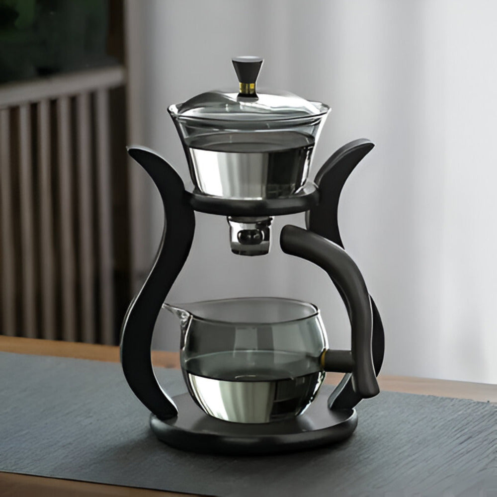 Mosrugs | Artisan Magnetic Glass Teapot Set with Infuser – Elegant Drip-Free Glass Teapot for Loose Leaf Tea