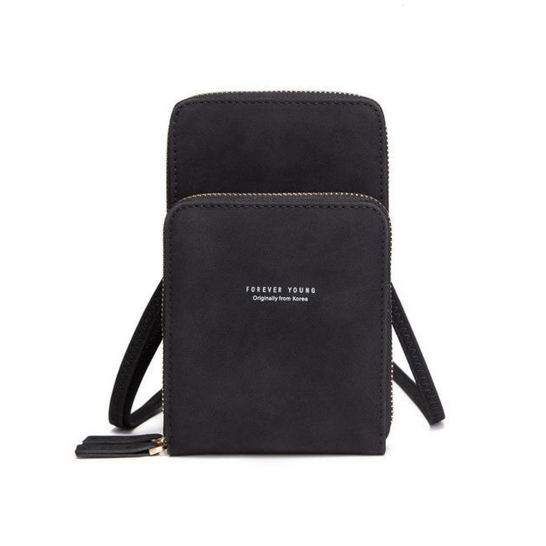 Mosrugs | Triple Secure Leather Phone Purse: Elegance Meets Practicality