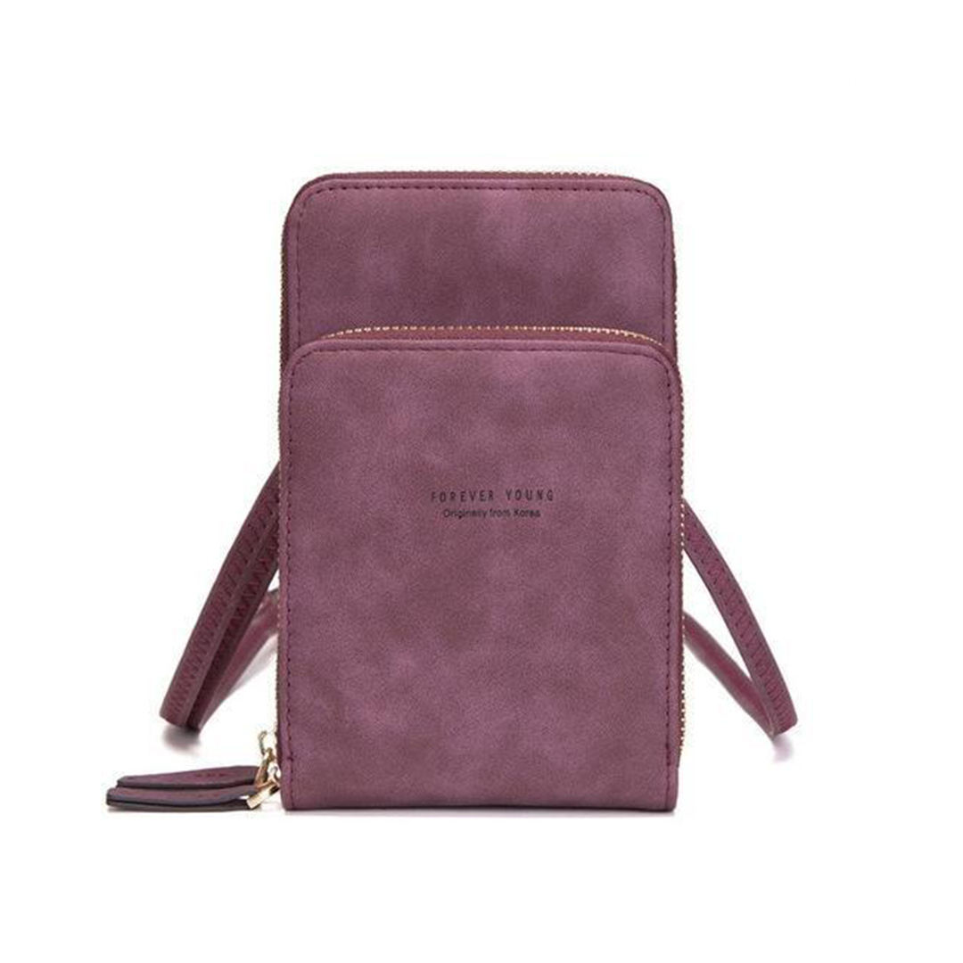 Mosrugs | Triple Secure Leather Phone Purse: Elegance Meets Practicality