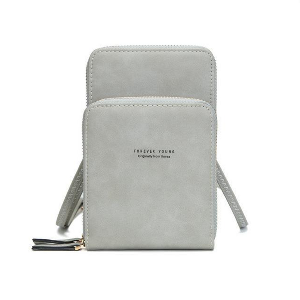 Mosrugs | Triple Secure Leather Phone Purse: Elegance Meets Practicality