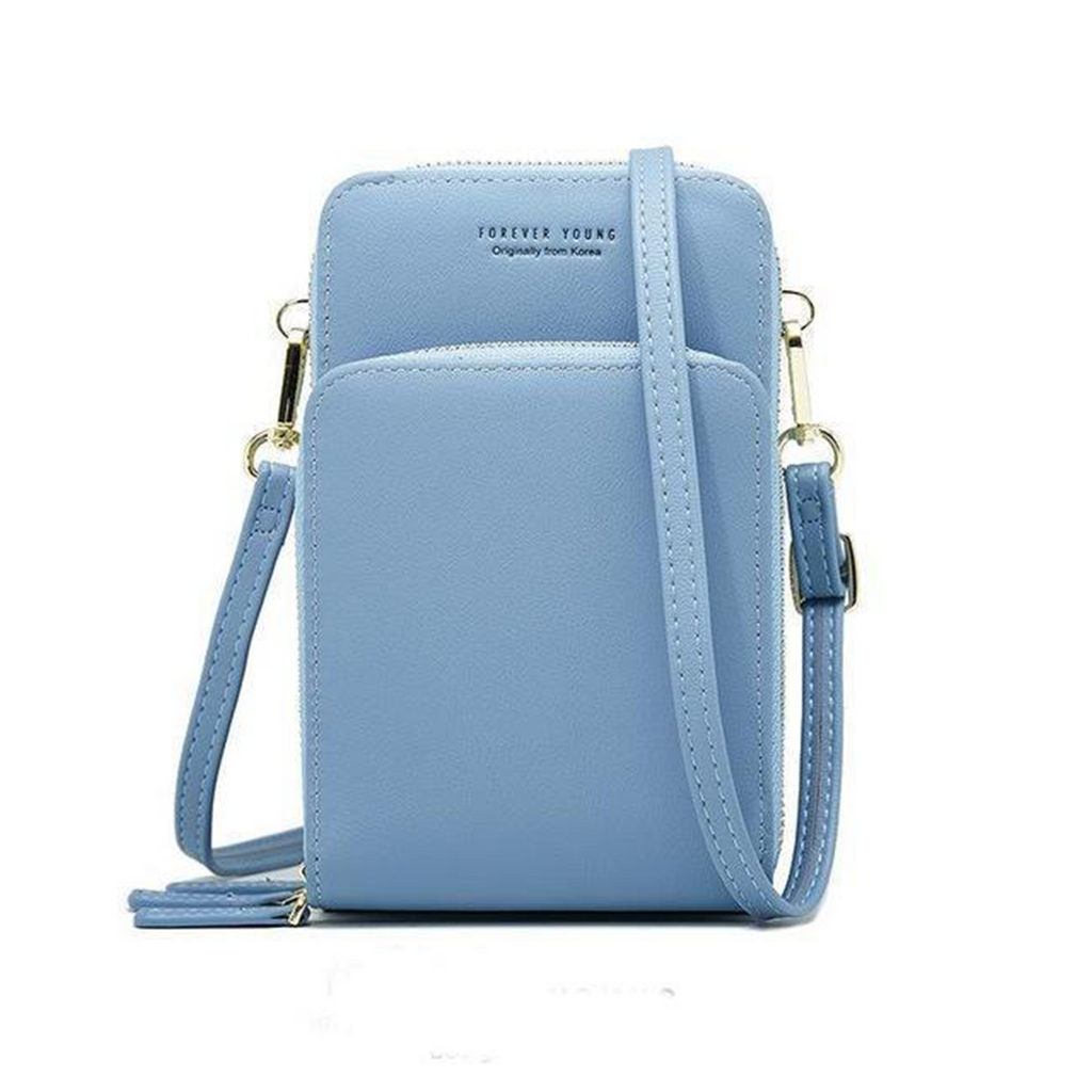 Mosrugs | Triple Secure Leather Phone Purse: Elegance Meets Practicality