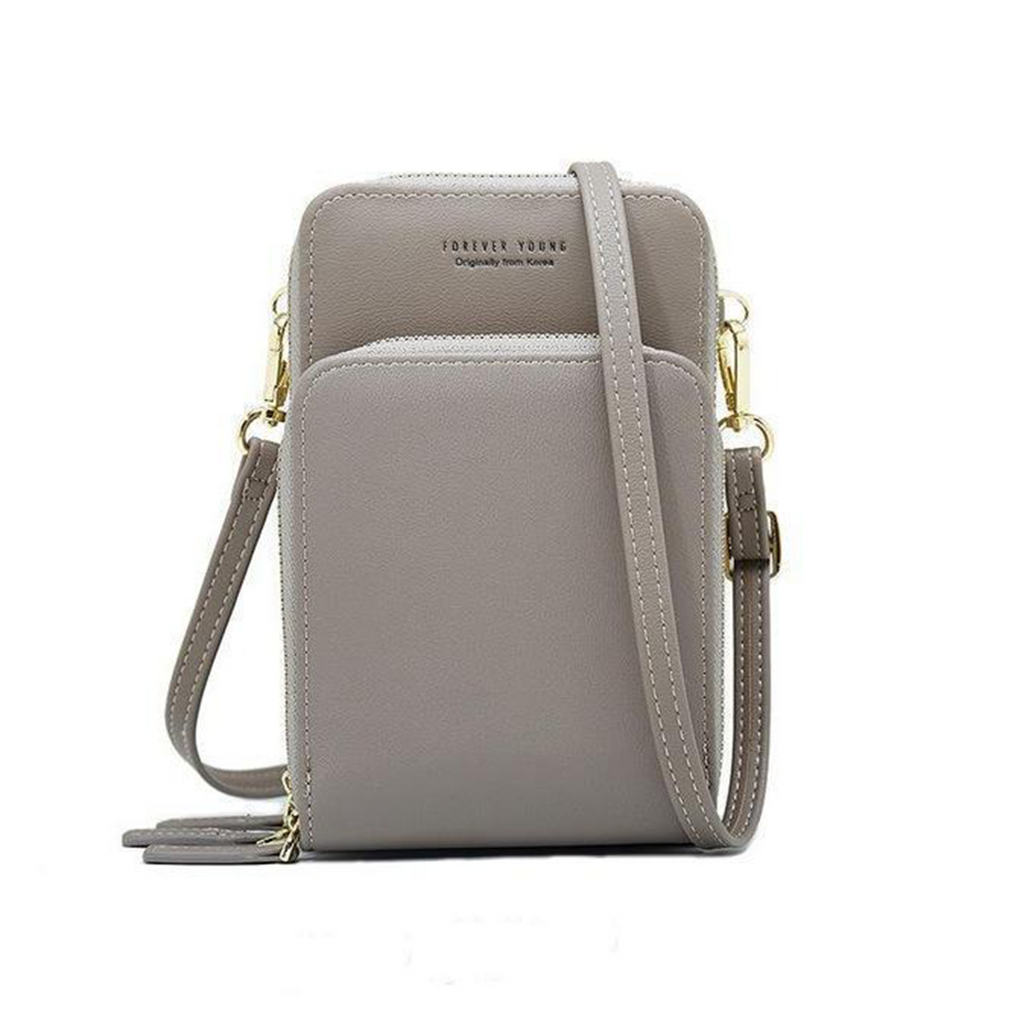 Mosrugs | Triple Secure Leather Phone Purse: Elegance Meets Practicality