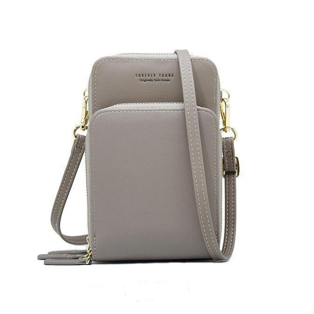 Mosrugs | Triple Secure Leather Phone Purse: Elegance Meets Practicality