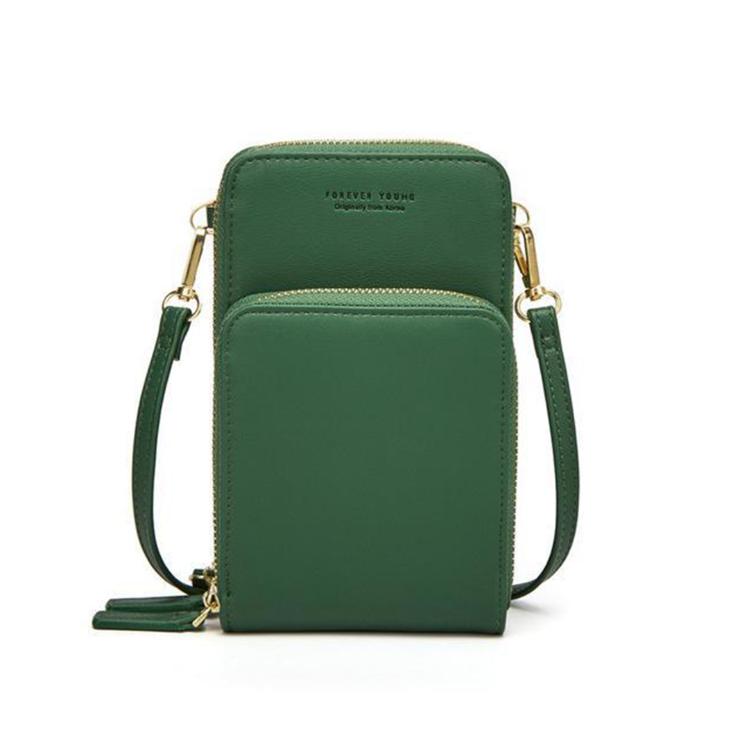 Mosrugs | Triple Secure Leather Phone Purse: Elegance Meets Practicality