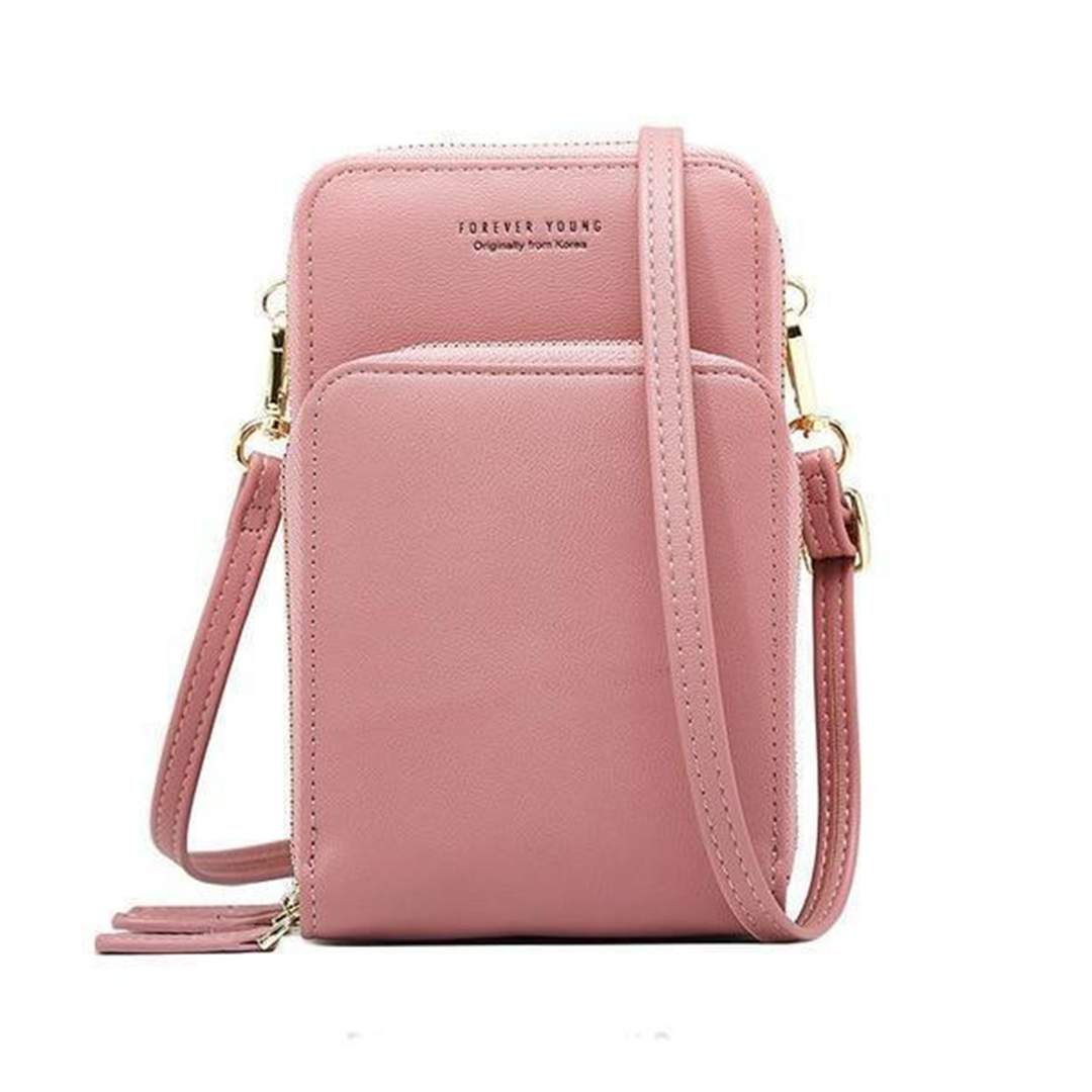 Mosrugs | Triple Secure Leather Phone Purse: Elegance Meets Practicality
