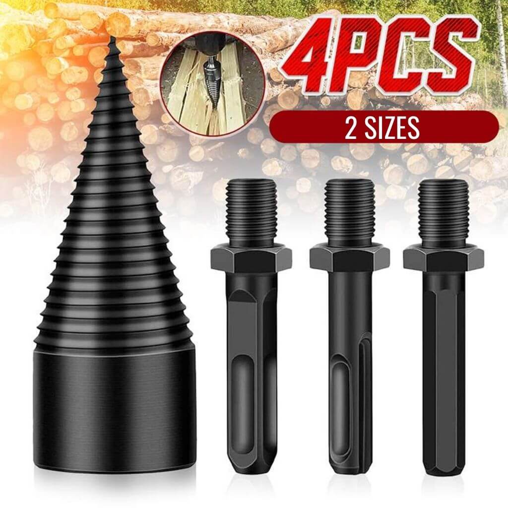 Mosrugs | Oraliu Shank Firewood Drill Bit - Works With Any Drill
