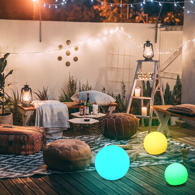 Mosrugs | SphereRay | Modern Solar Globe Light for Outdoor Spaces