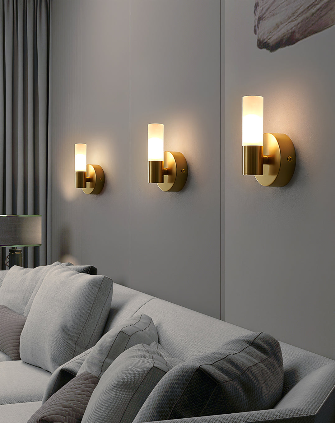 Mosrugs | CylindraGlow – Chic Cylindrical Wall Lamp for Timeless Ambience