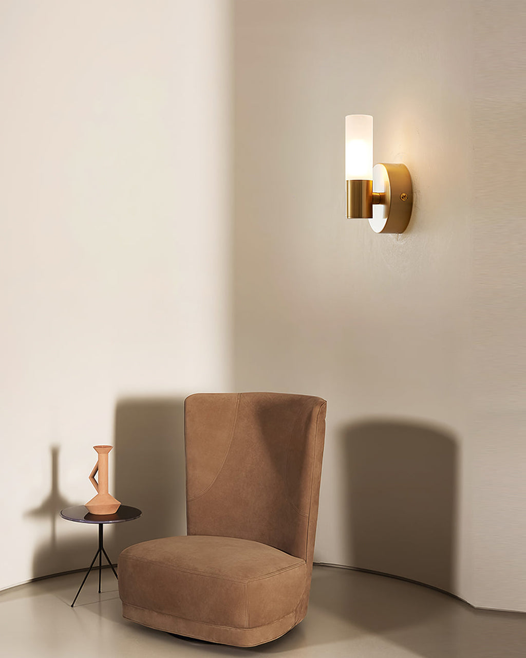 Mosrugs | CylindraGlow – Chic Cylindrical Wall Lamp for Timeless Ambience