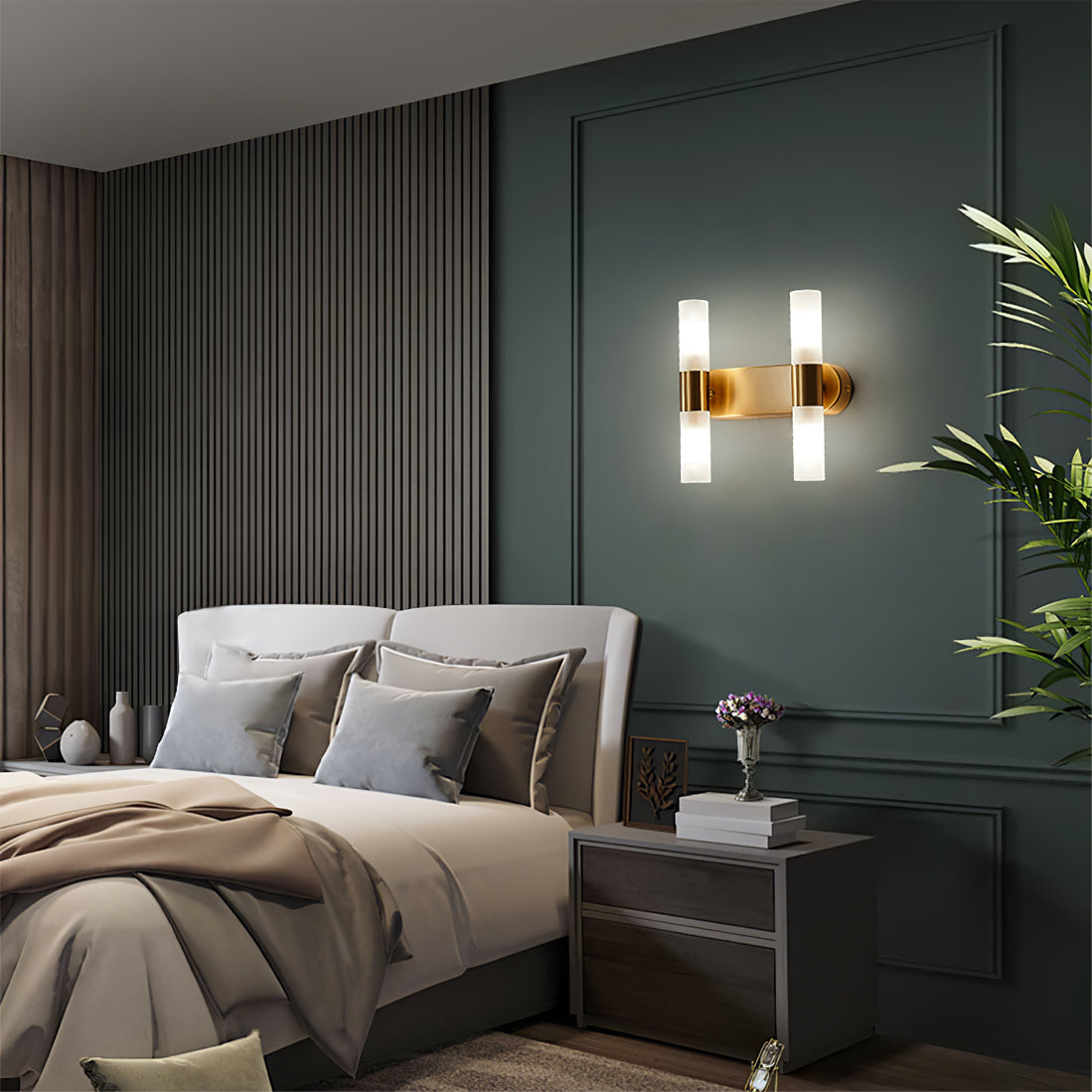 Mosrugs | CylindraGlow – Chic Cylindrical Wall Lamp for Timeless Ambience