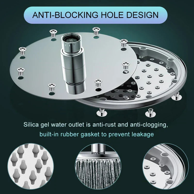 Mosrugs | RainZen – Water-Saving Rain Shower Head for a Spa Experience at Home