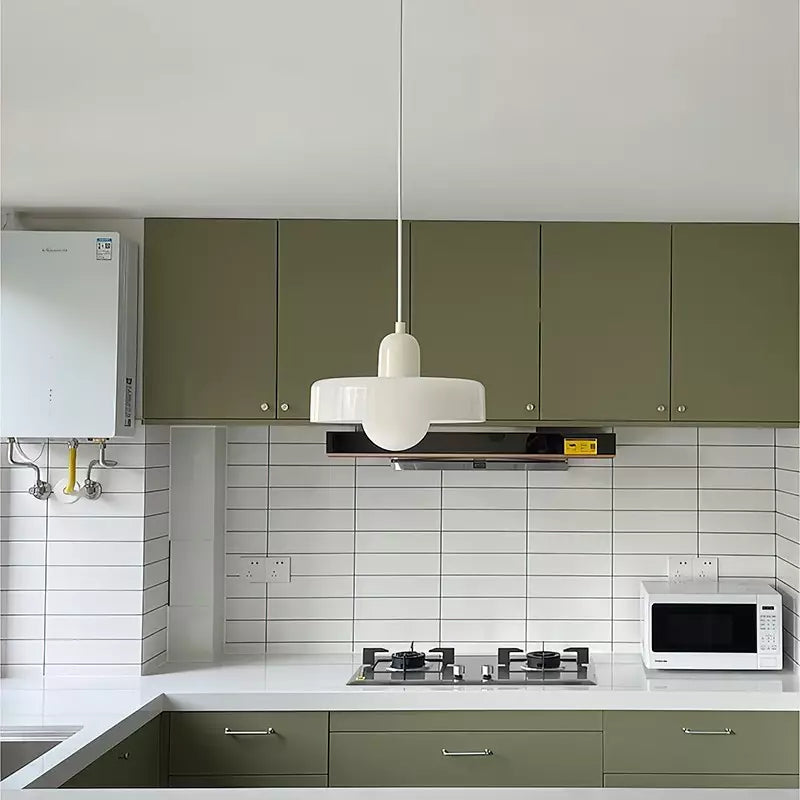 Mosrugs | Coloured Glass Pendant Light – Elegant Bauhaus-Style Hanging Lamp for Living Room & Dining Area