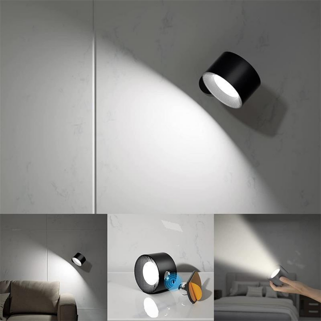 Mosrugs | FlexiLamp – Wireless Rechargeable 360° LED Wall Light for Indoors & Outdoors
