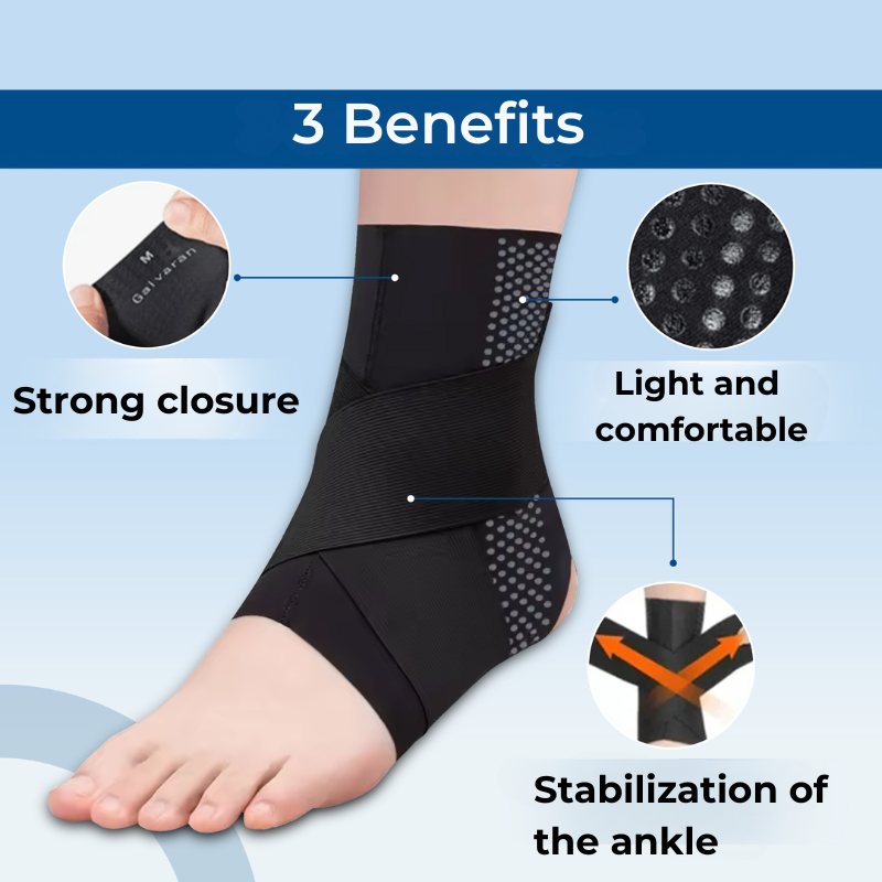 Mosrugs | Ankle Support Brace | Lightweight, Breathable & Designed for Athletes in Sports Shoes