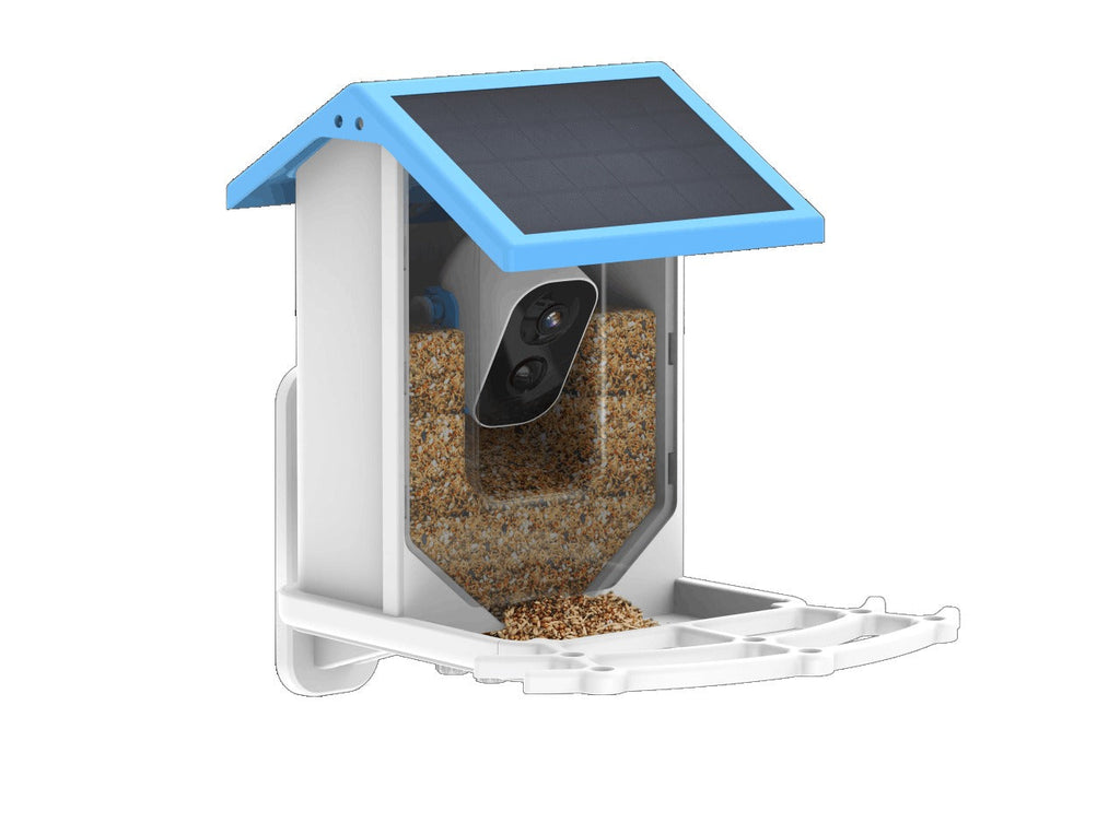 Mosrugs | Smart Solar Bird Feeder with Bird Recognition – Weatherproof Garden Feeder