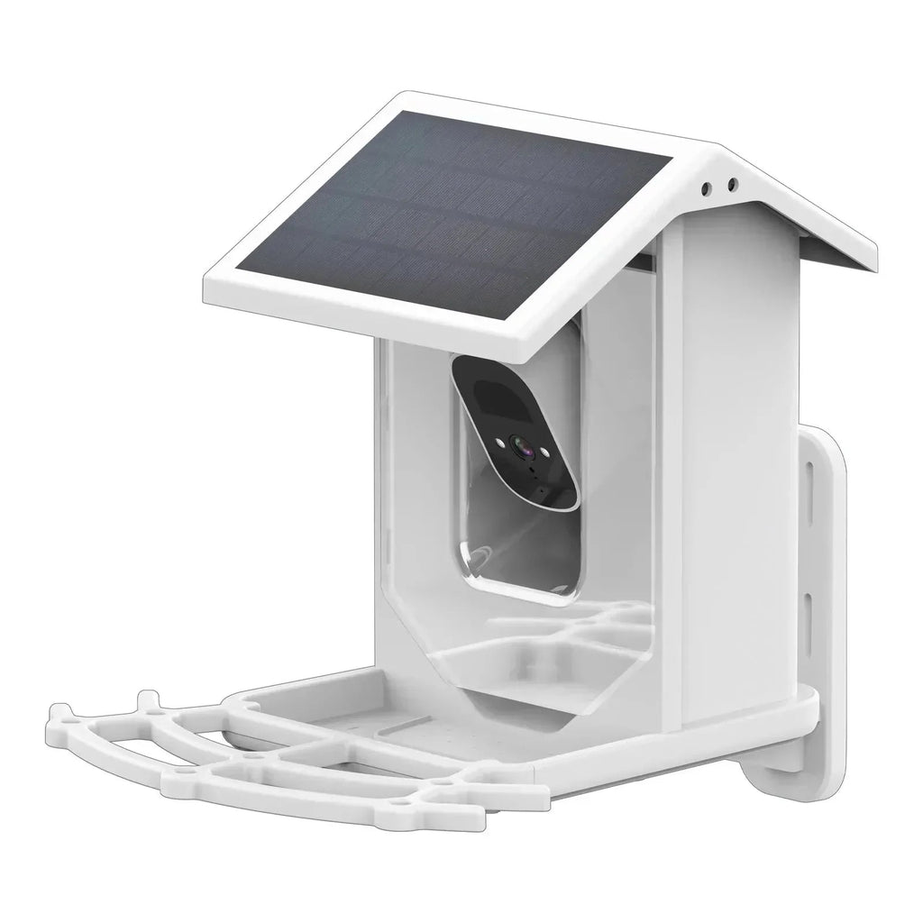 Mosrugs | Smart Solar Bird Feeder with Bird Recognition – Weatherproof Garden Feeder