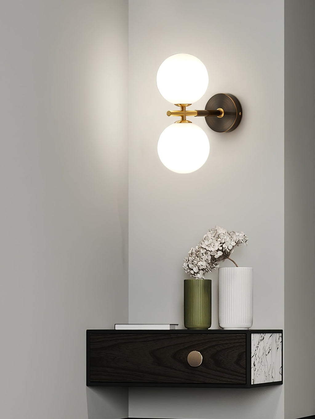 Mosrugs | GlobalGlow – Gold Wall Lamp with Global Inspiration