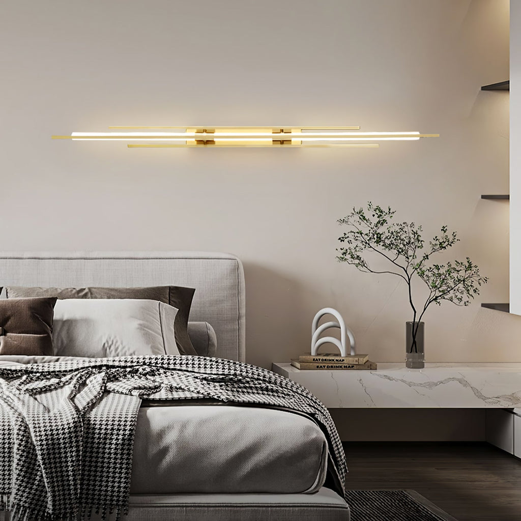 Mosrugs | LuxeAura – Opulent Gold Wall Light for Elegant Spaces