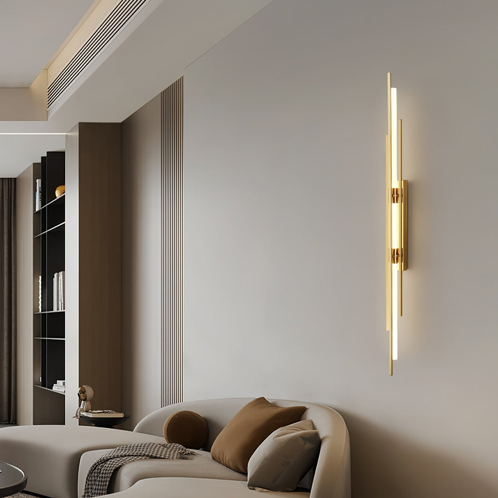 Mosrugs | LuxeAura – Opulent Gold Wall Light for Elegant Spaces