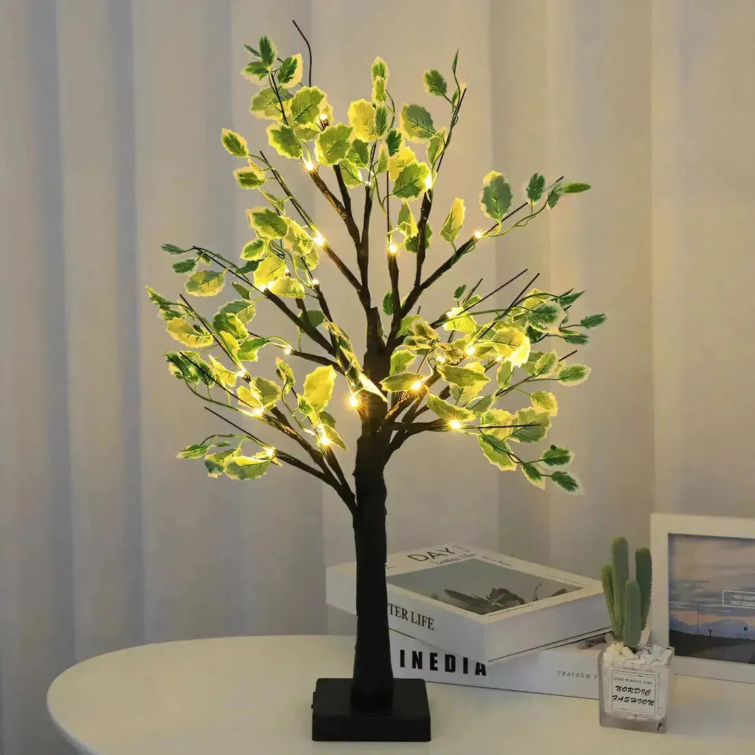 Mosrugs | BrightTree LED Lamp – Illuminated Tree Light for Home Décor and Ambient Lighting