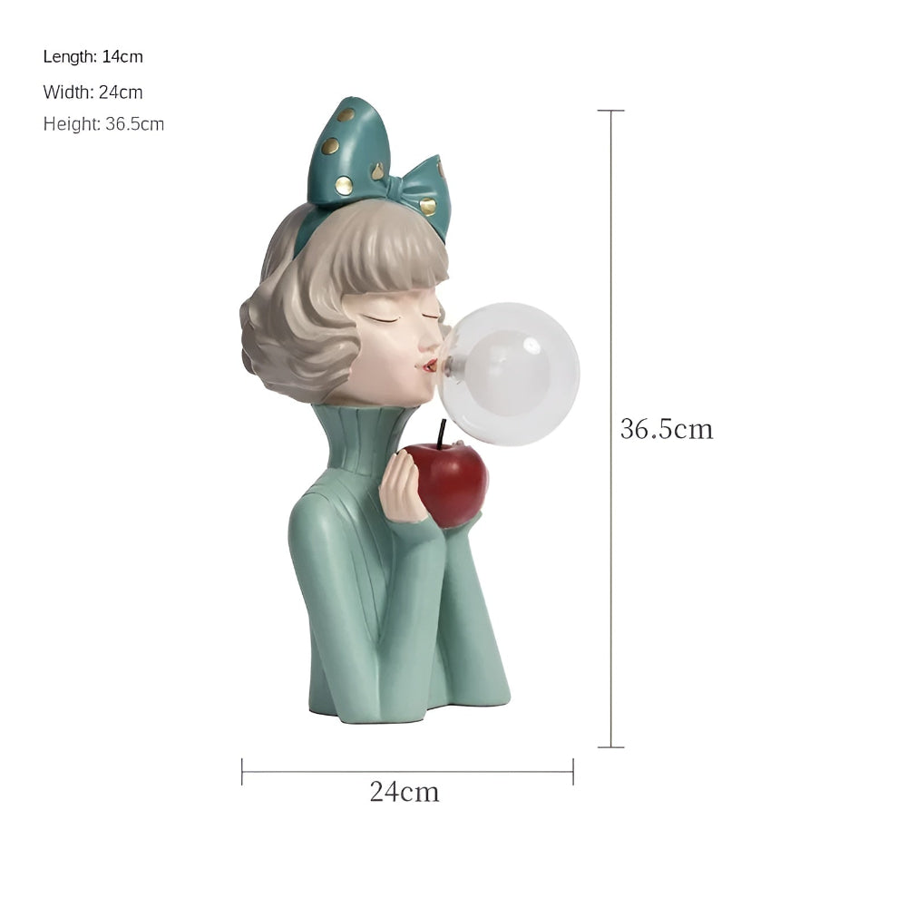 Mosrugs | BubbleFairies Table Lamp – Enchanting Quartet Cartoon Girl Figurine Light