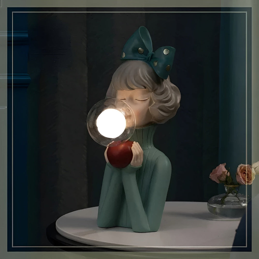 Mosrugs | BubbleFairies Table Lamp – Enchanting Quartet Cartoon Girl Figurine Light