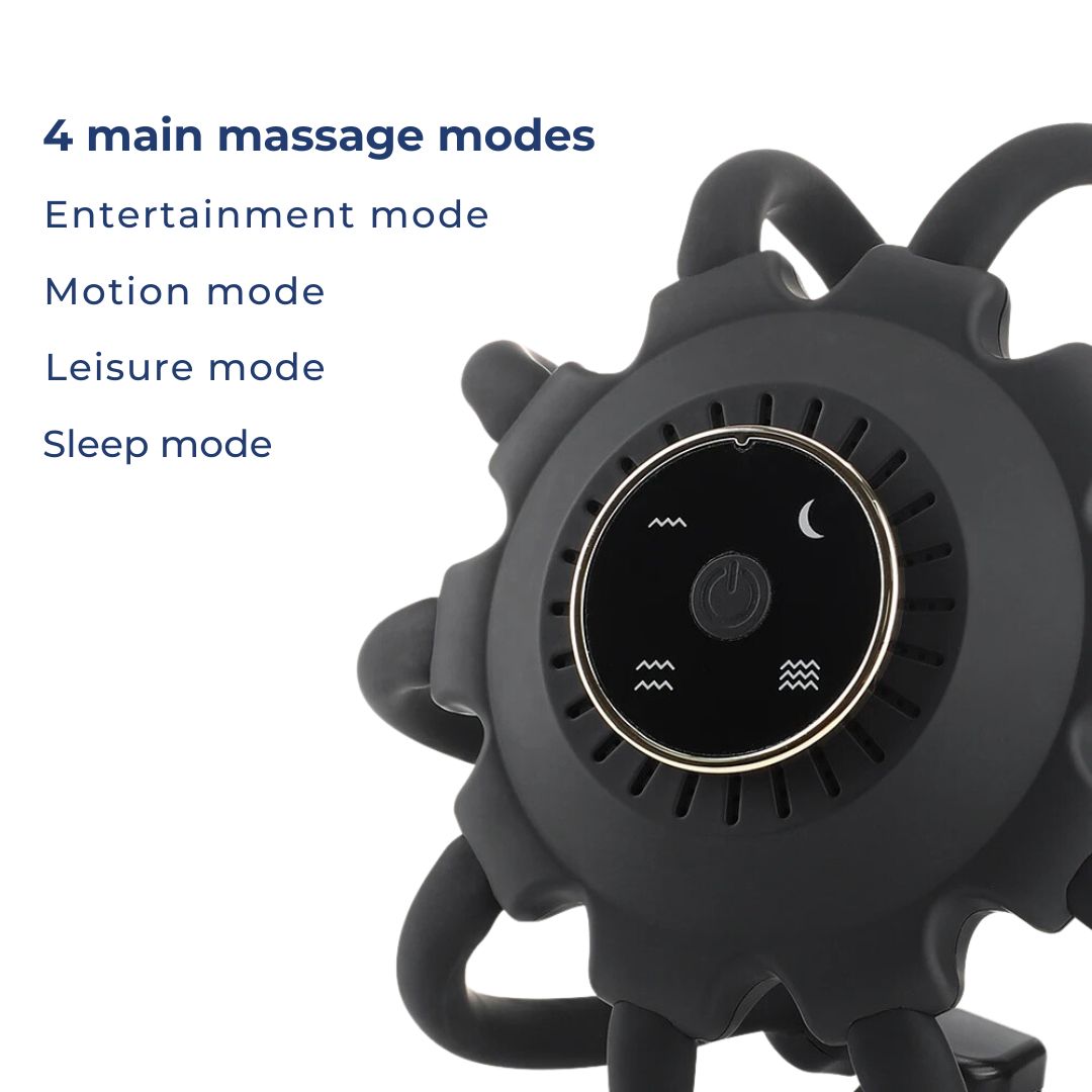 Mosrugs | Smart Electric Octopus Head Massager Machine for Scalp Massage, Stress Relief, Improved Sleep & Multi-Directional Vibration