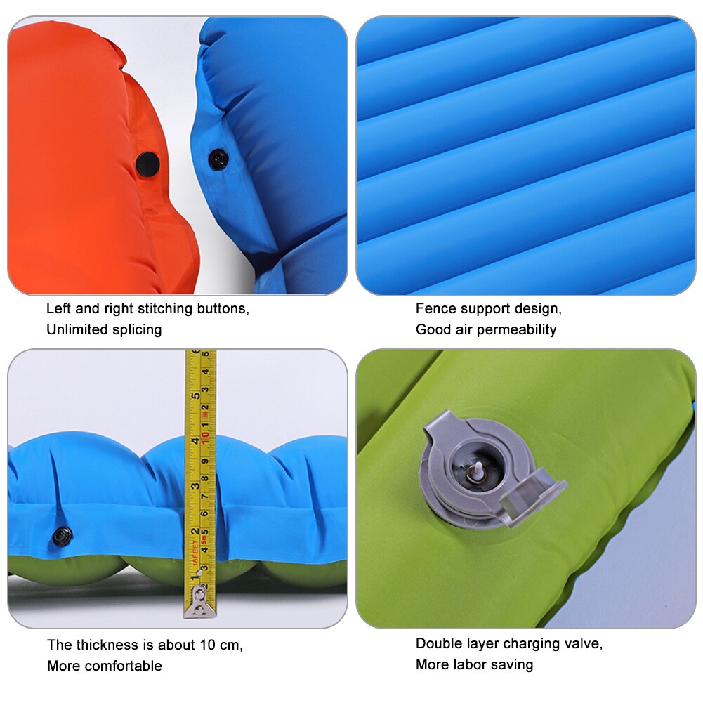 Mosrugs | Inflatable Camping Mattress | Waterproof, Portable & Easy Inflation for Outdoor Adventures