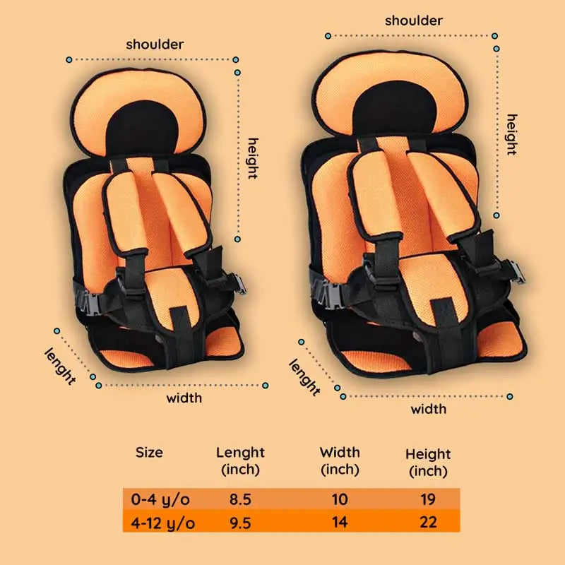 Mosrugs | Child Protection Car Cushion Seat