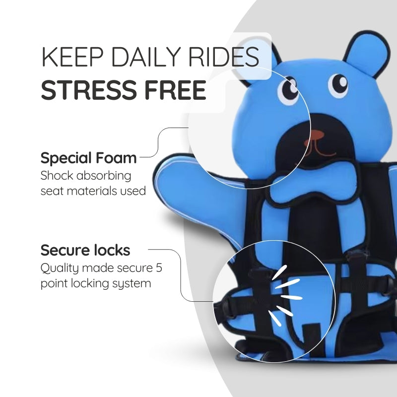 Mosrugs | Child Car Protection Cushion Seat Bear