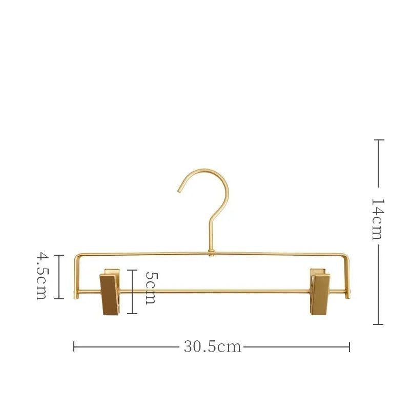 Mosrugs | ClipEase – Elegant Matte Non-Slip Trouser Hangers (Set of 5)